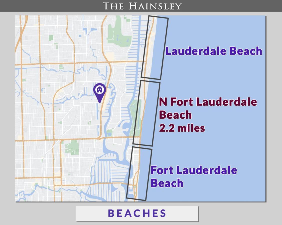 Hainsley Apartments At 1645 Fort Lauderdale Ngoại thất bức ảnh